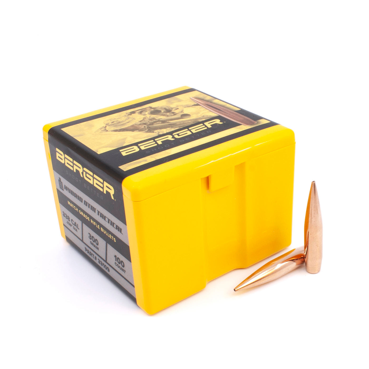 Berger .338 300gr Hybrid OTM Tactical (100)
