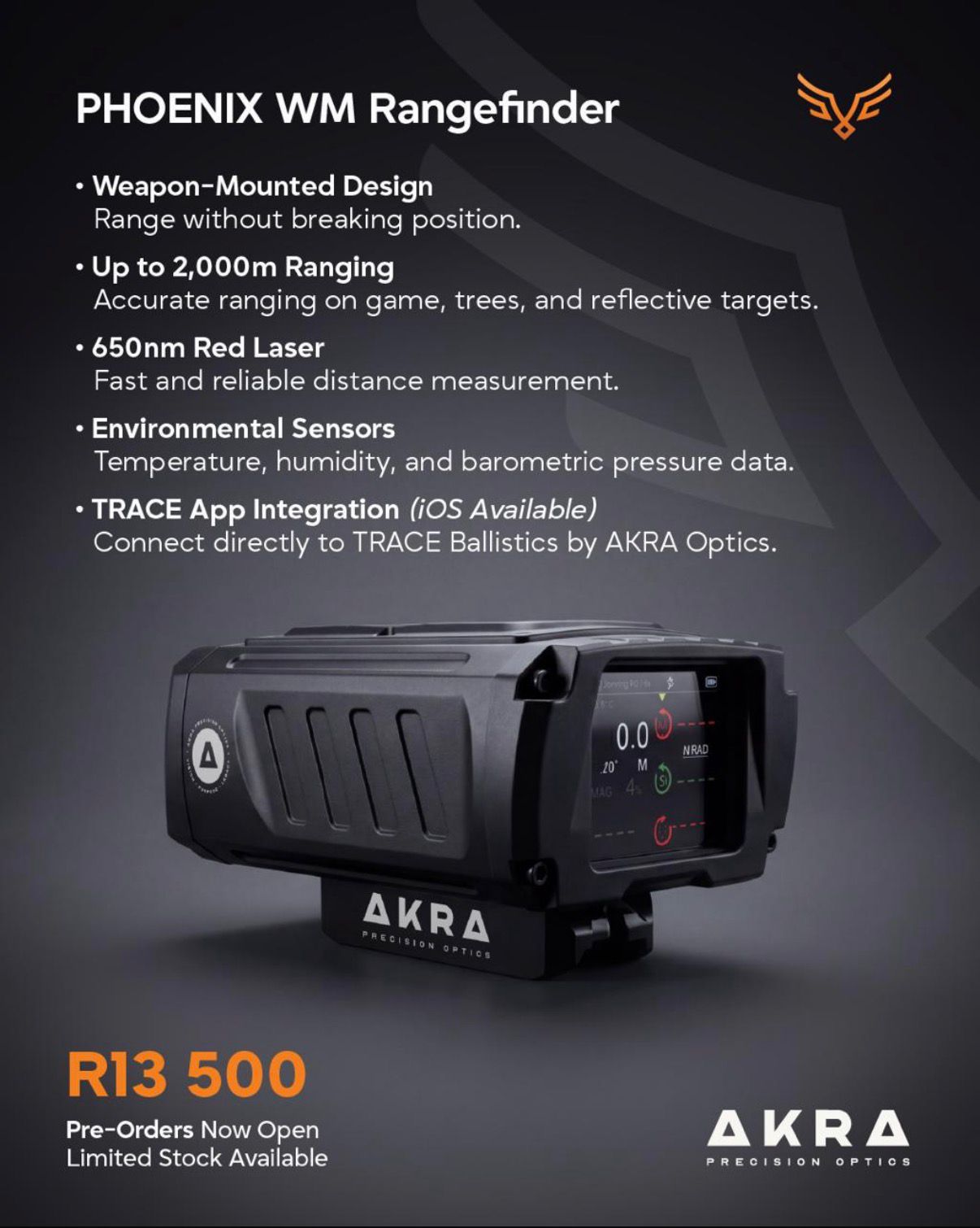 AKRA PHOENIX WM Rangefinder