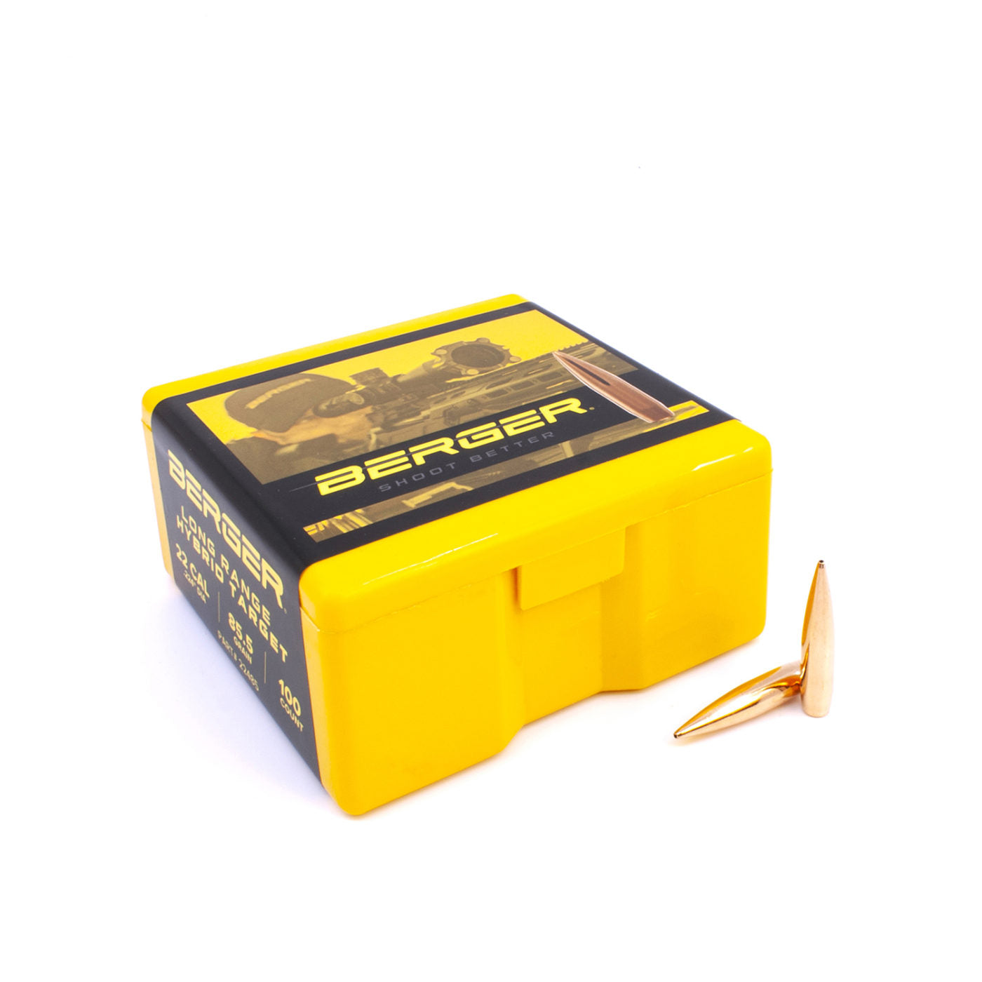 Berger .22 Cal 85.5gr Long Range Hybrid Target