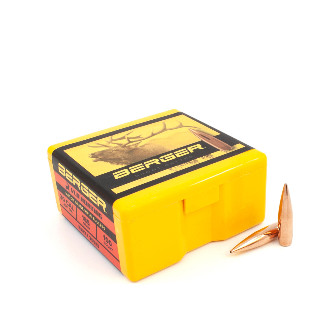 Berger .308(30 Cal) 185gr VLD Hunting (100)