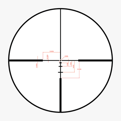 Akra Genesis 4-16x44 SFP MOA Reticle