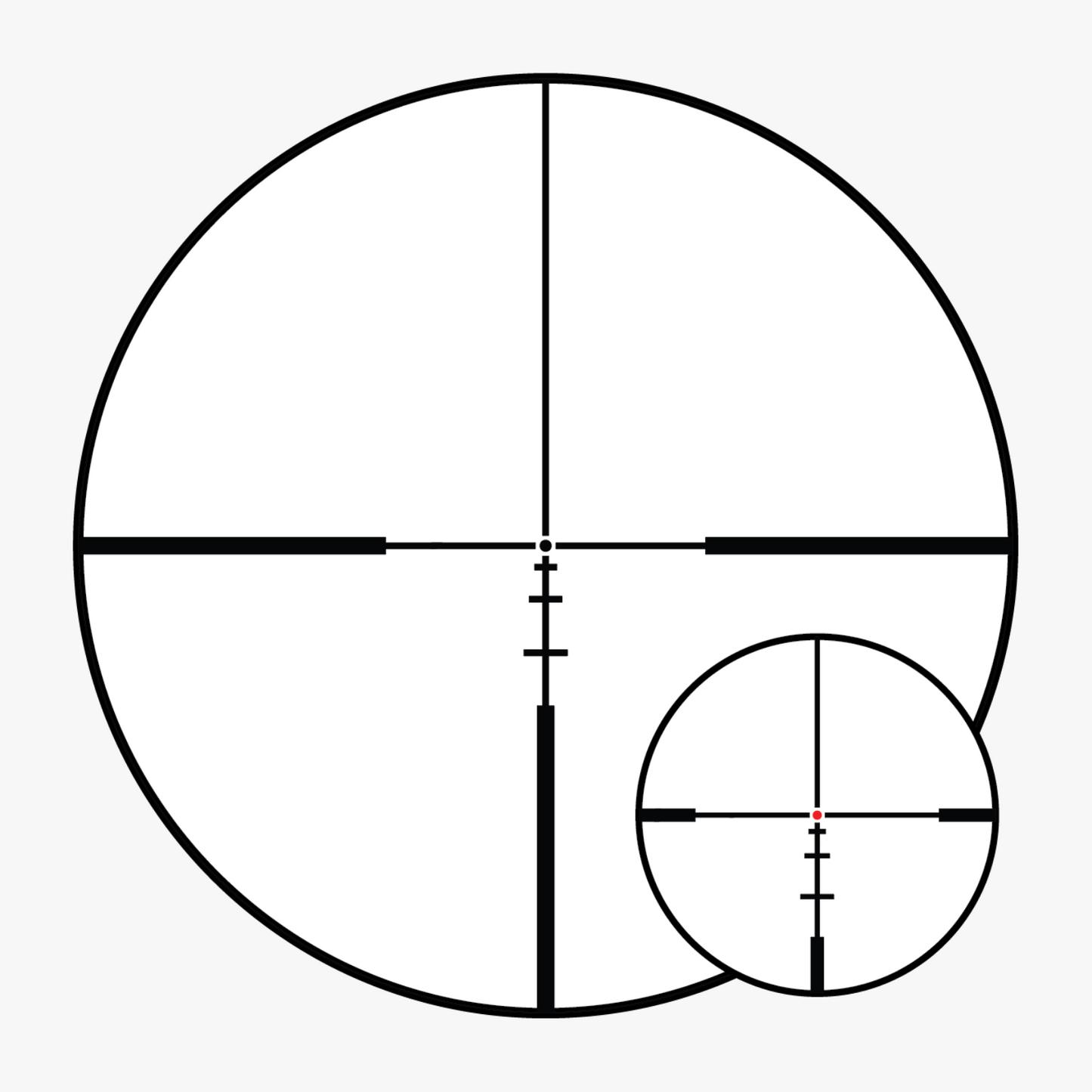Akra Genesis 4-16x44 SFP MOA Reticle