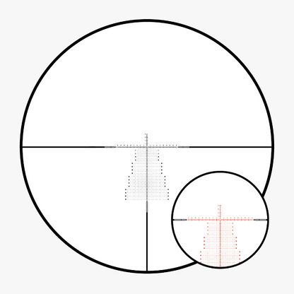 Akra Genesis X 5-25x56 FFP MOA Reticle