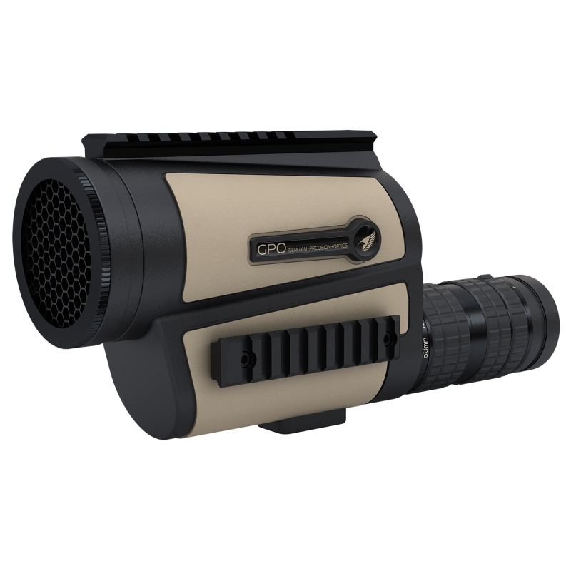 GPO TAC Spotter 15–45x60 FFP Spotting Scope – PLR Reticle