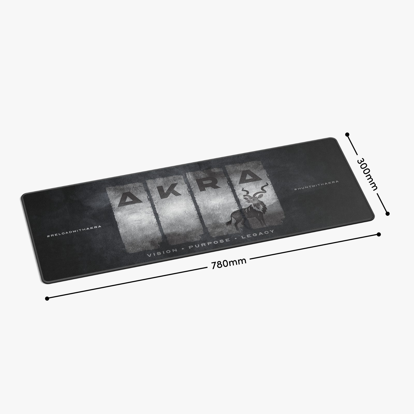 Akra Reloading Mat - Hunter’s Edition Dimensions
