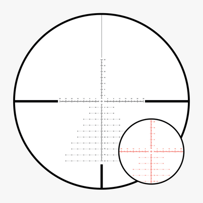 Akra Legacy 5-30x56 FFP MOA Reticle