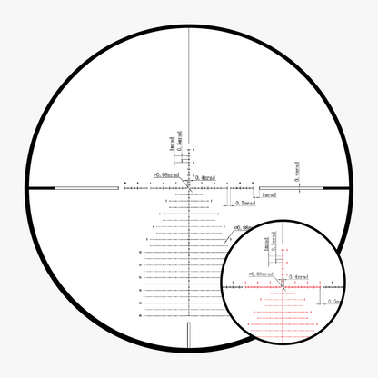 Akra Legacy 5-30x56 FFP MRAD Reticle