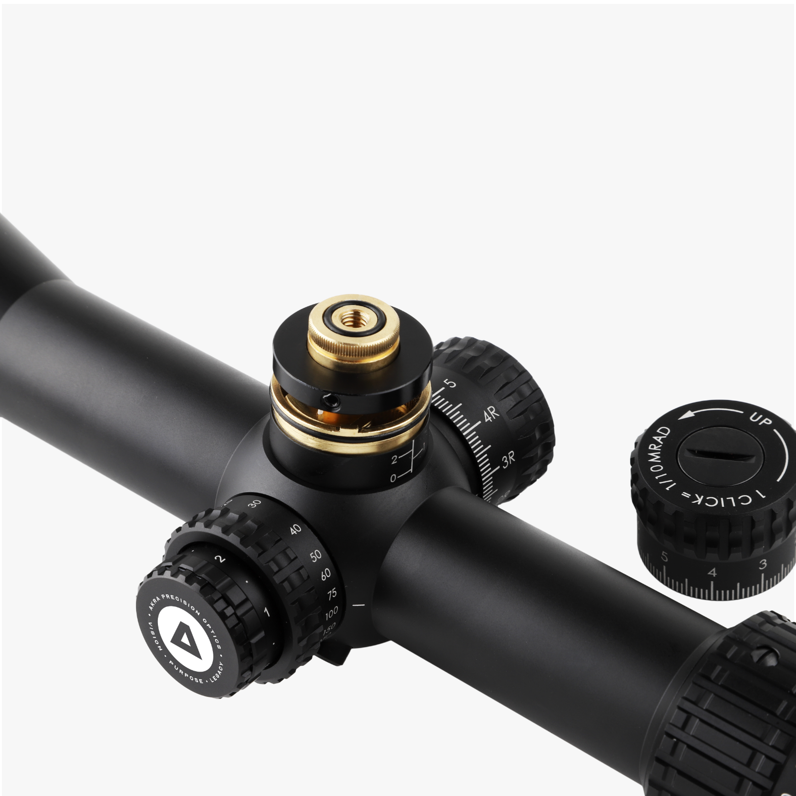 Akra Legacy 5-30x56 FFP MRAD Turret Design