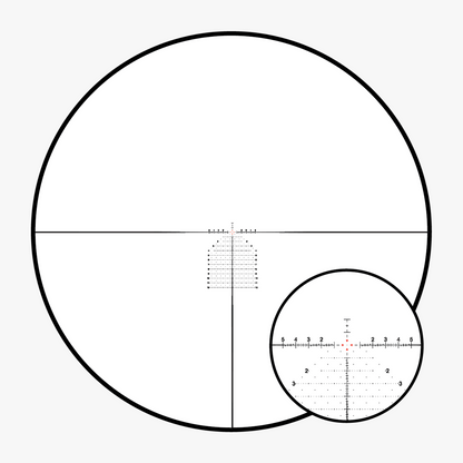 Akra Legacy X 4-32x56 FFP MRAD Reticle