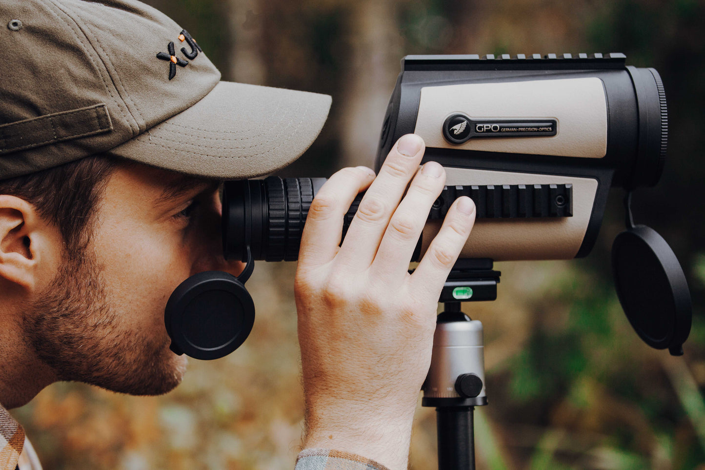 GPO TAC Spotter 15–45x60 FFP Spotting Scope – PLR Reticle