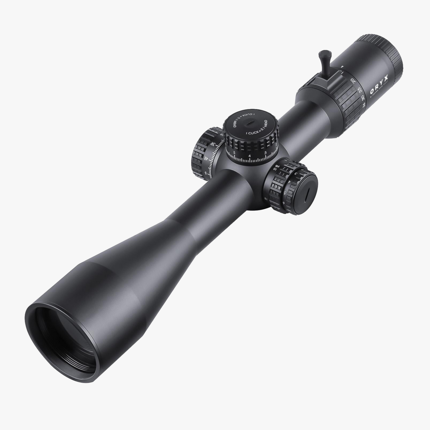 Akra Oryx 6-36x56 FFP MRAD Titanium Grey