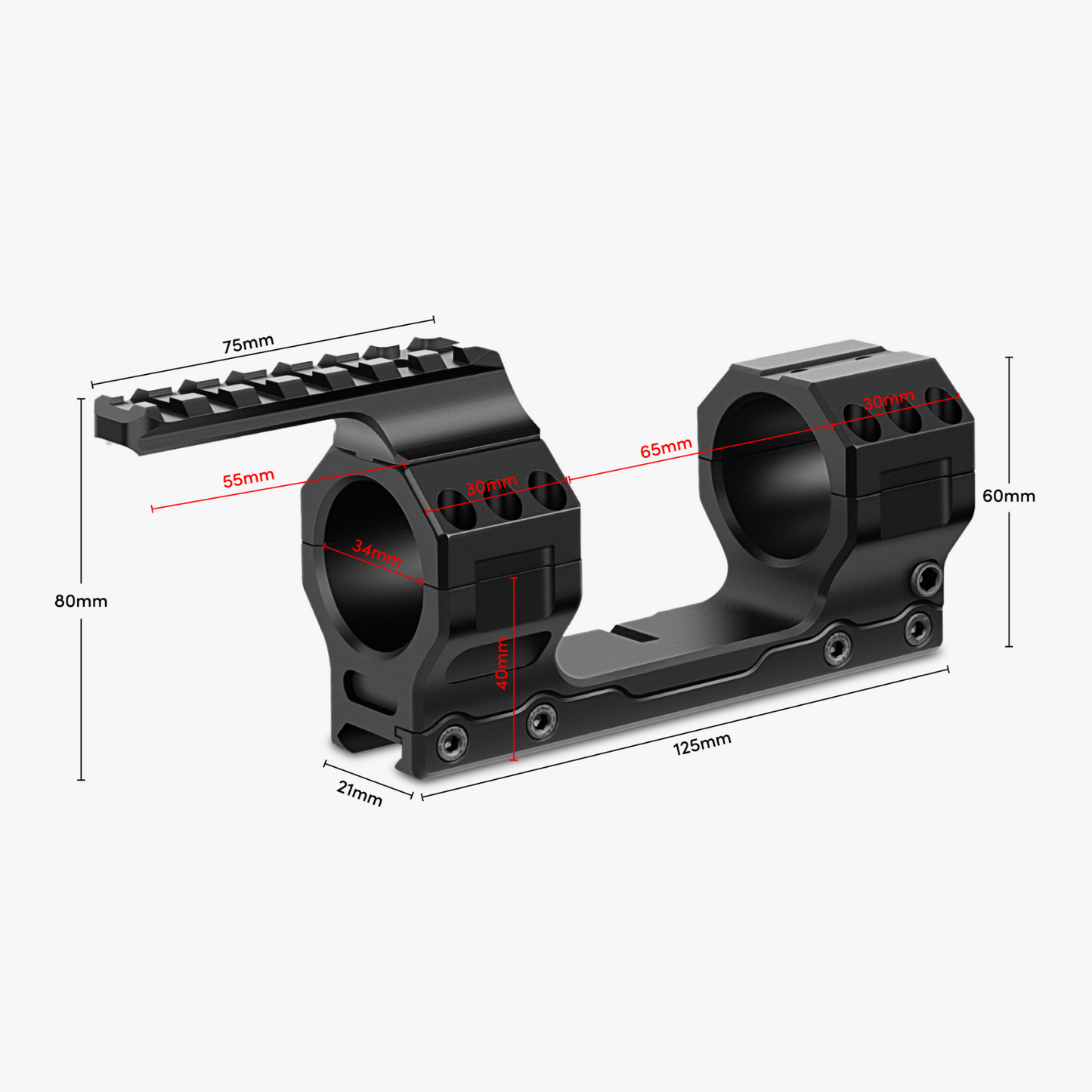 Akra ORYX Pro Mount 34mm